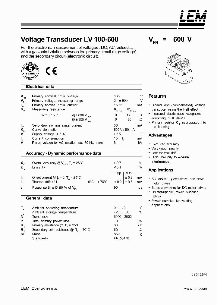 LV100-60003_1268529.PDF Datasheet