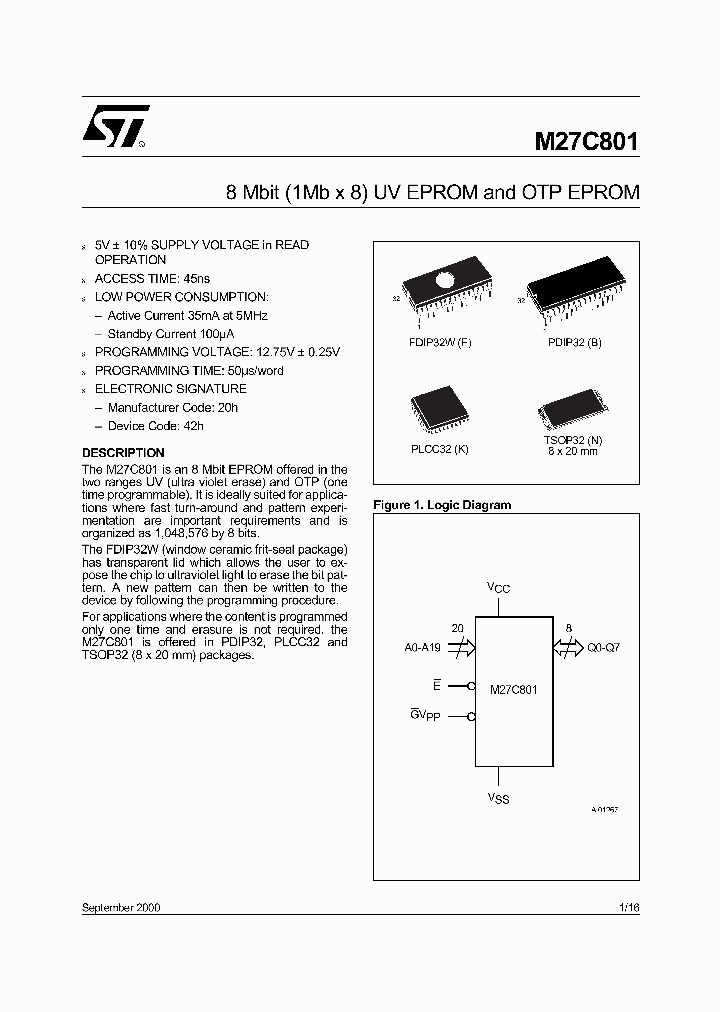 M27C801_608772.PDF Datasheet