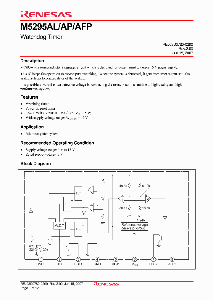 M5295AP_1269905.PDF Datasheet