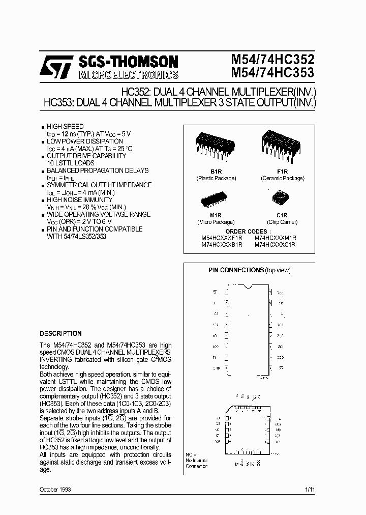 M74HC352B1R_786820.PDF Datasheet