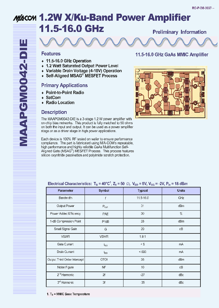 MAAPGM0042-DIE_1271680.PDF Datasheet