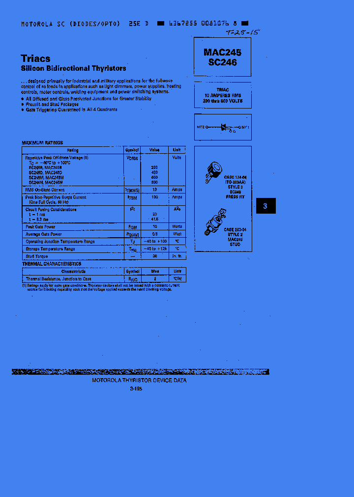 MAC245_958203.PDF Datasheet