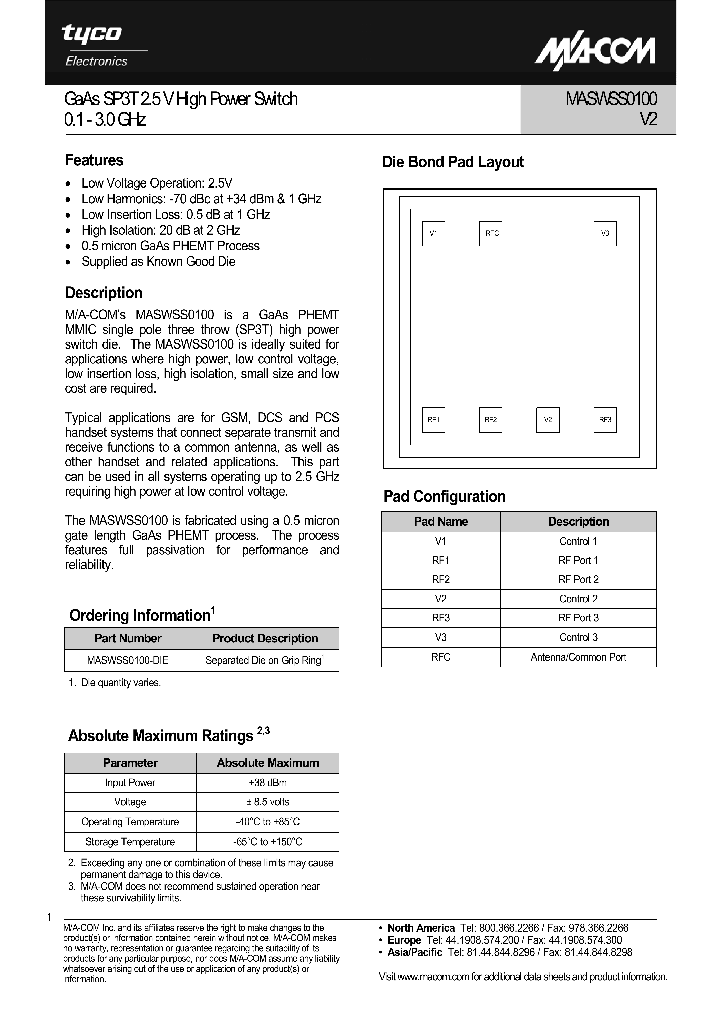 MASWSS0100-DIE_1272114.PDF Datasheet