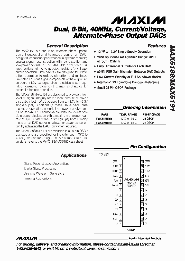 MAX5191BEEI_1273537.PDF Datasheet