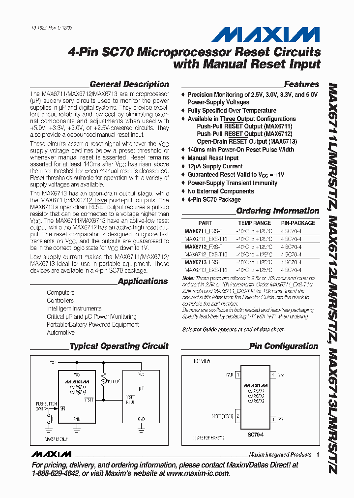 MAX6713EXS-T10_1273829.PDF Datasheet