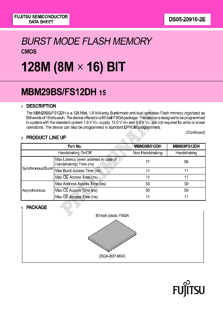 MBM29BS12DH15_918198.PDF Datasheet