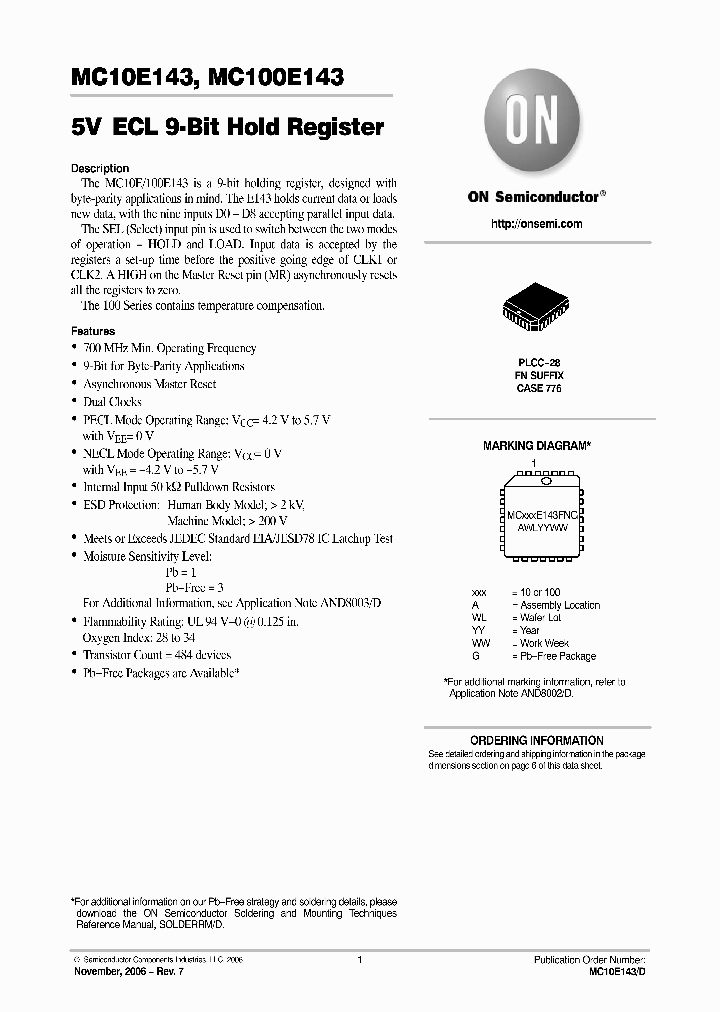 MC100E143FN_741920.PDF Datasheet