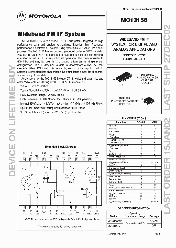 MC13156_715037.PDF Datasheet