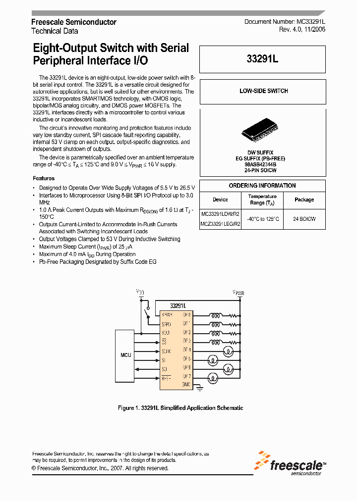 MC33291LDWR2_1276267.PDF Datasheet