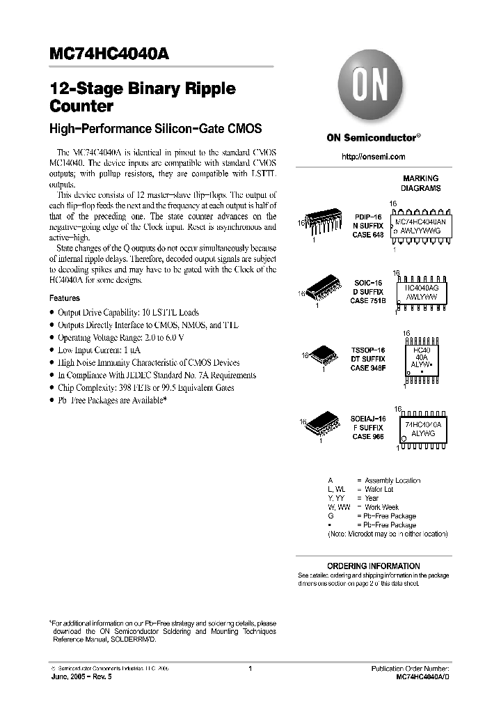 MC74HC4040ADG_640938.PDF Datasheet