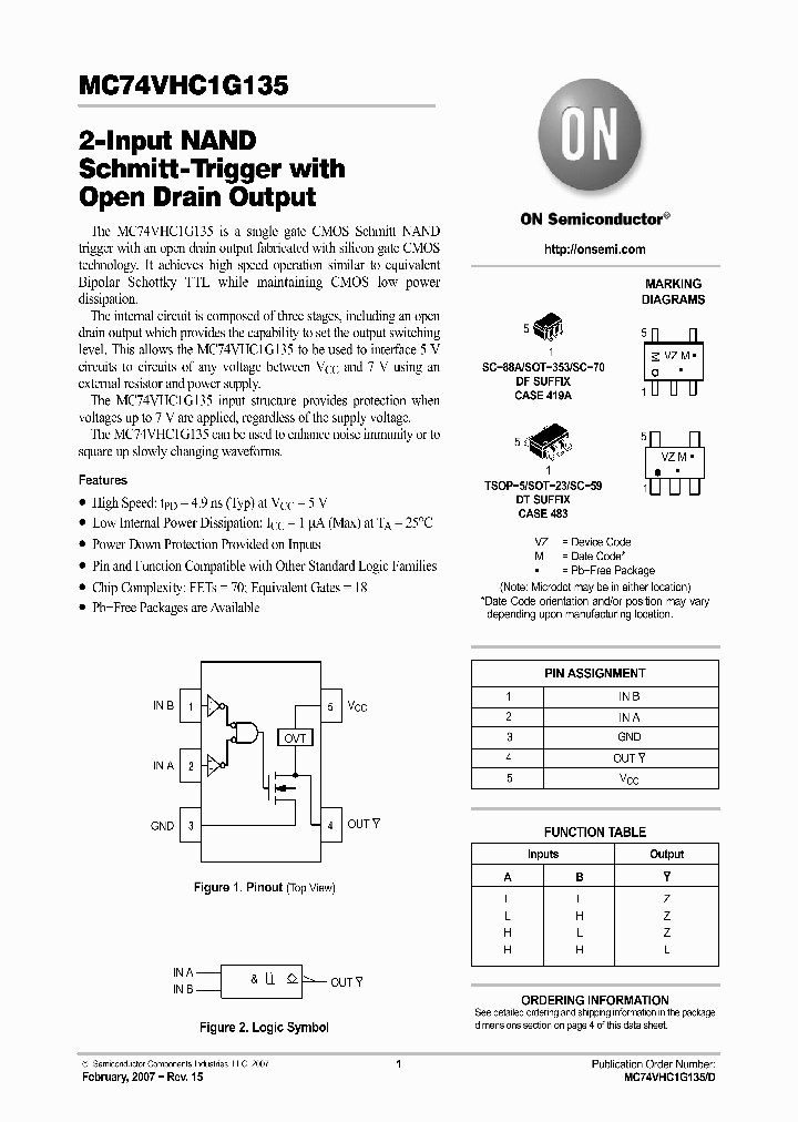 M74VHC1G135DFT1G_749965.PDF Datasheet