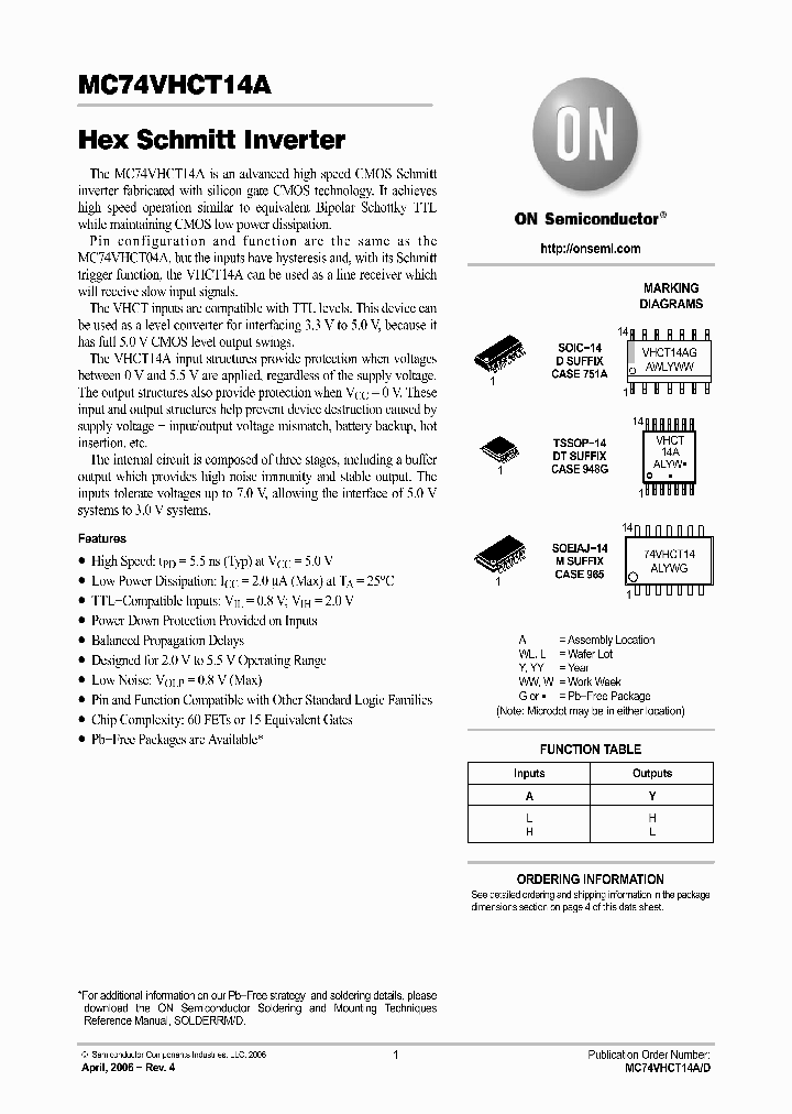 MC74VHCT14ADR2_751223.PDF Datasheet