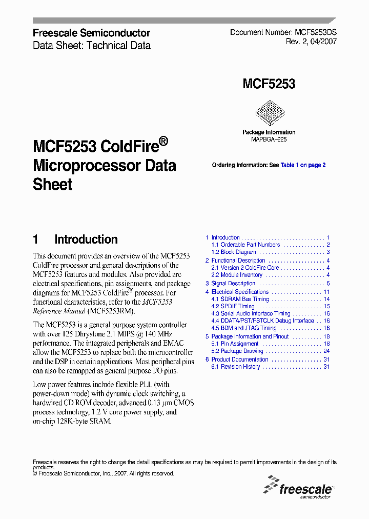 MCF5253VM140_1277668.PDF Datasheet