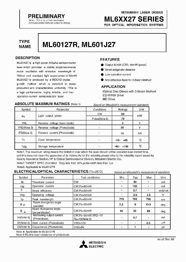 ML6XX27_1280465.PDF Datasheet