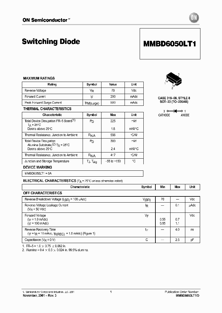 MMBD6050LT1_1149959.PDF Datasheet