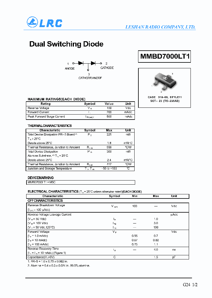 MMBD7000LT1_1118653.PDF Datasheet