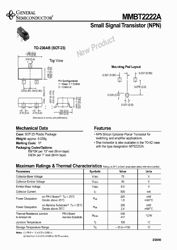 MMBT2222A_1128874.PDF Datasheet