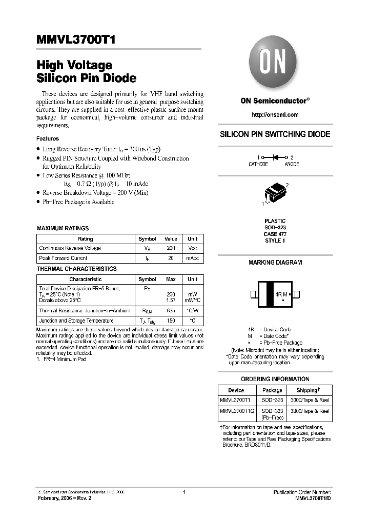 MMVL3700T1_1120935.PDF Datasheet