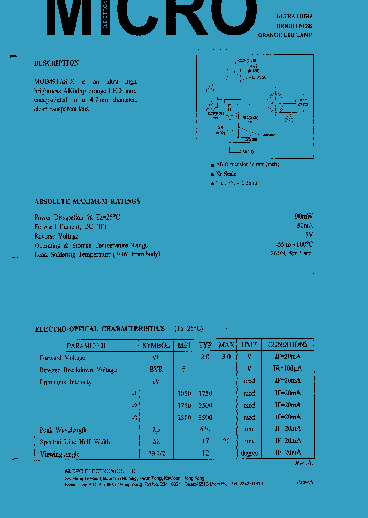 MOB49TAS-X_1282108.PDF Datasheet