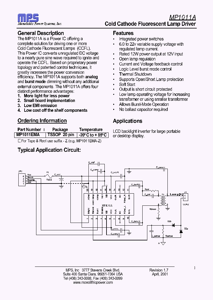 MP1011A_1144040.PDF Datasheet