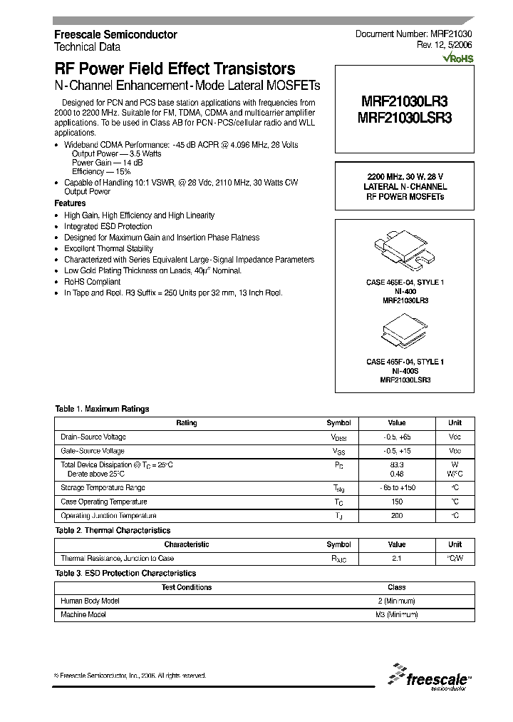 MRF21030LR3_1067042.PDF Datasheet