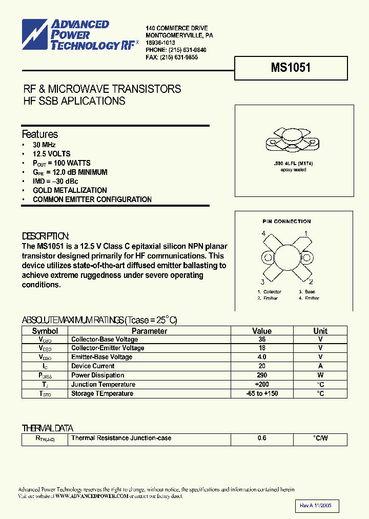 MS1051_1283754.PDF Datasheet