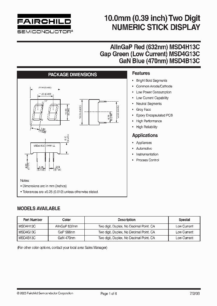 MSD4H13C_1284301.PDF Datasheet