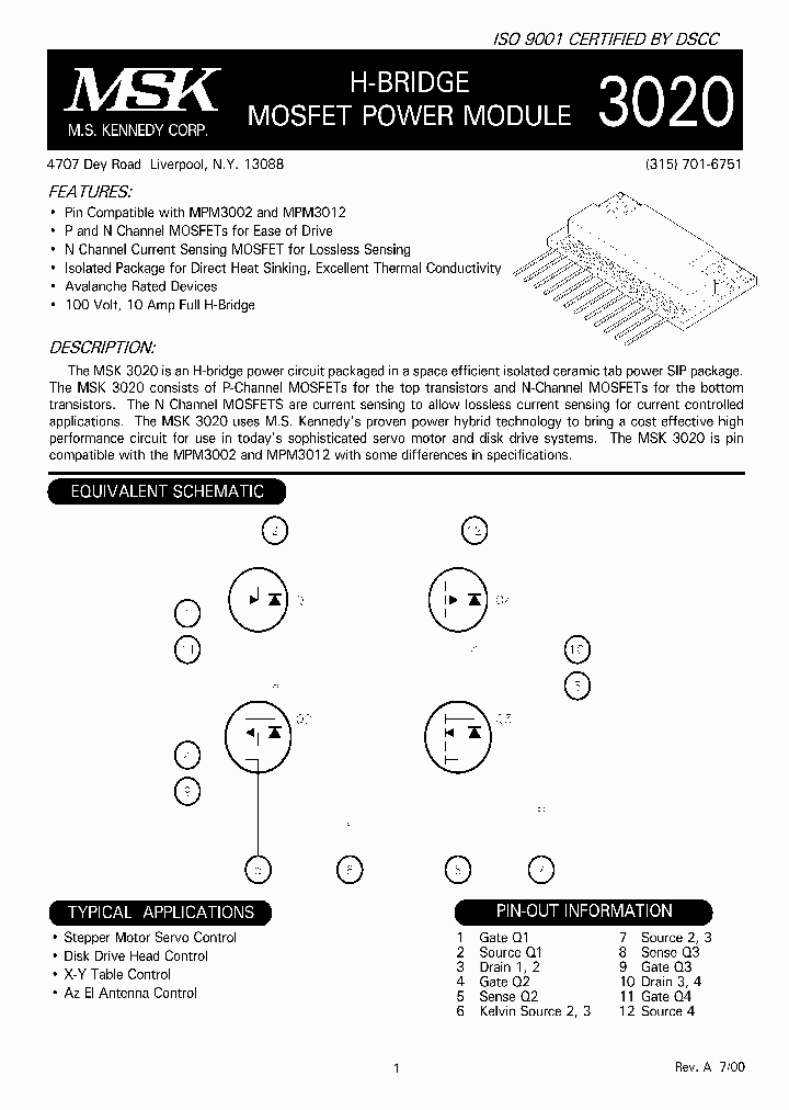 MSK3020_1284376.PDF Datasheet