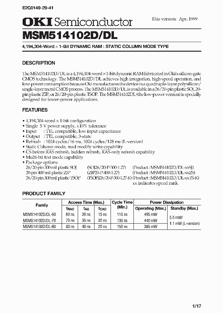 MSM514102D-60SJ_938476.PDF Datasheet