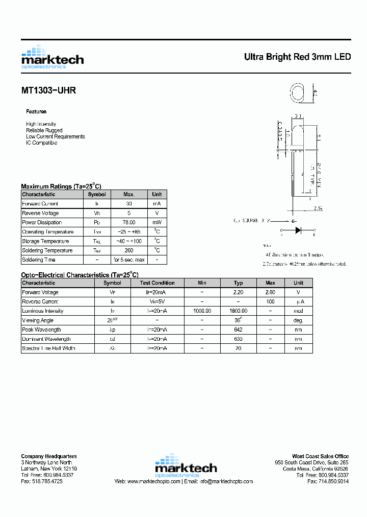 MT1303-UHR_1284998.PDF Datasheet