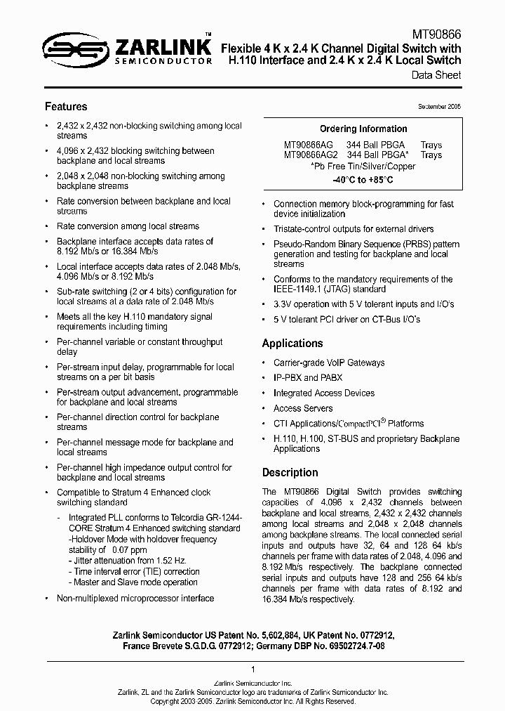 MT90866AG2_1285389.PDF Datasheet