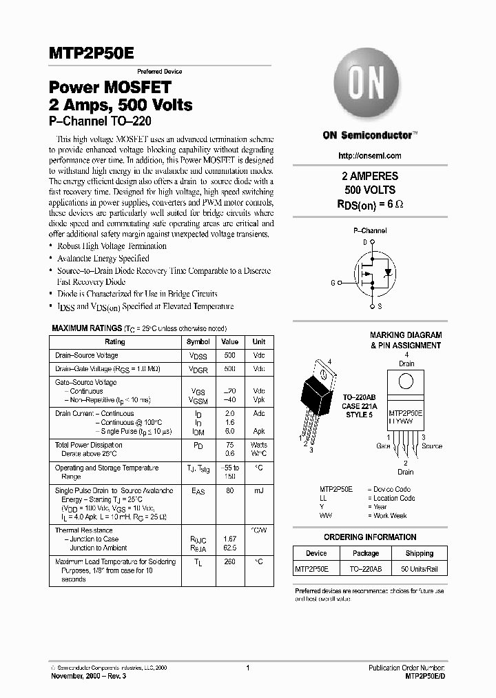 MTP2P50E_1285858.PDF Datasheet