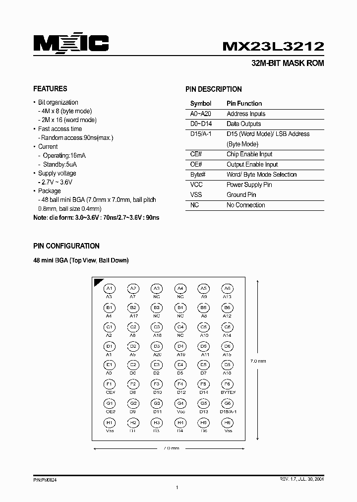 MX23L3212XI-90G_1286588.PDF Datasheet