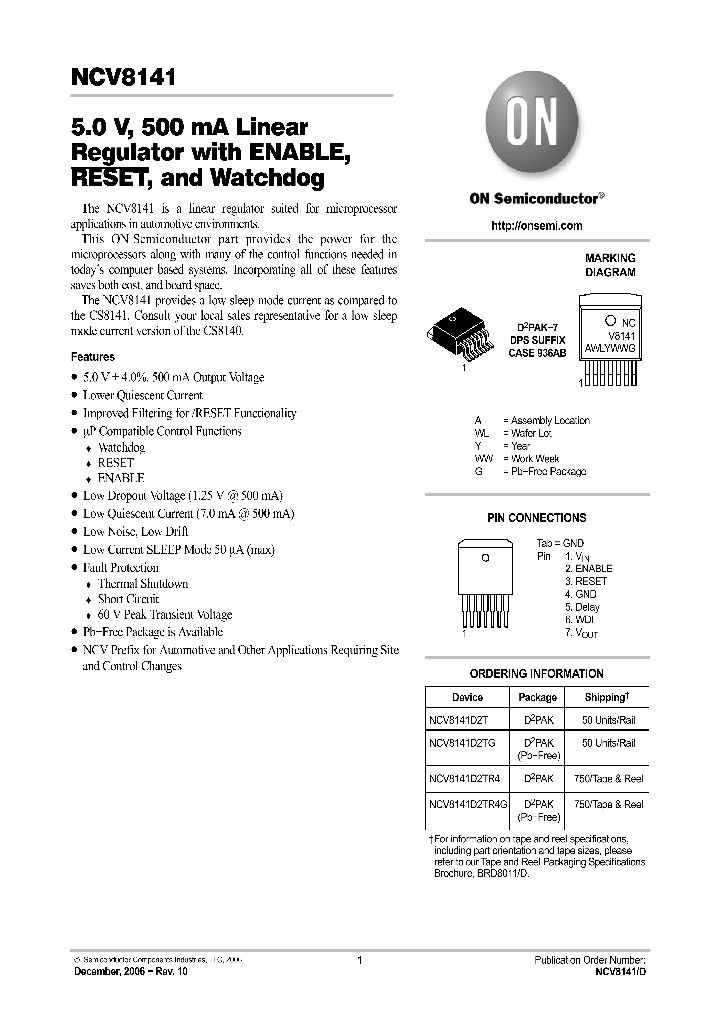 NCV8141D2TG_1119029.PDF Datasheet