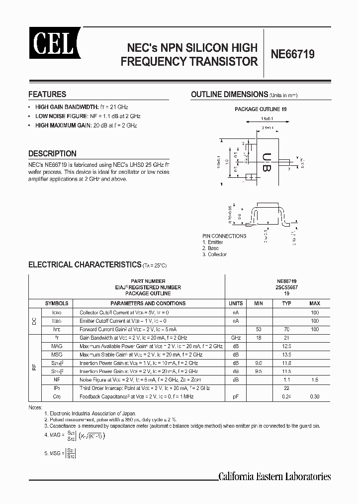 NE66719-T1_1288344.PDF Datasheet