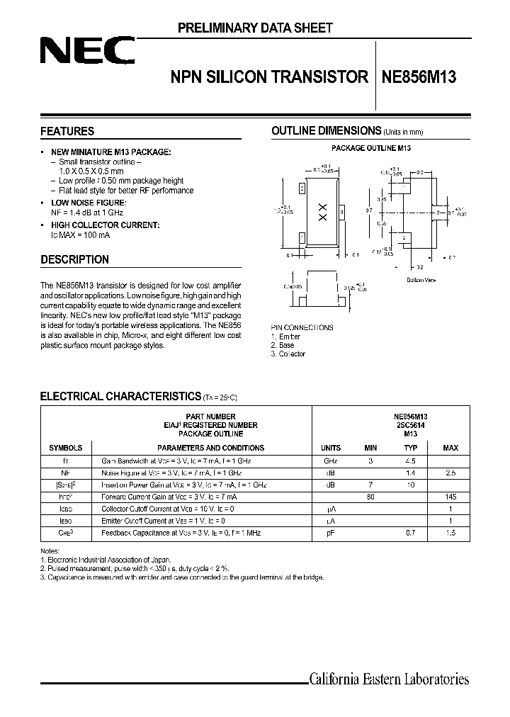 NE856M13_1288418.PDF Datasheet