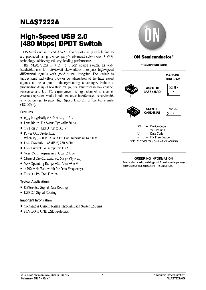 NLAS7222AMTR2G_1108419.PDF Datasheet