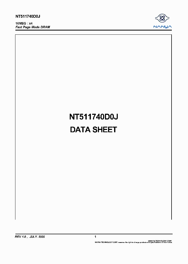 NT511740D0J-6L_1289876.PDF Datasheet