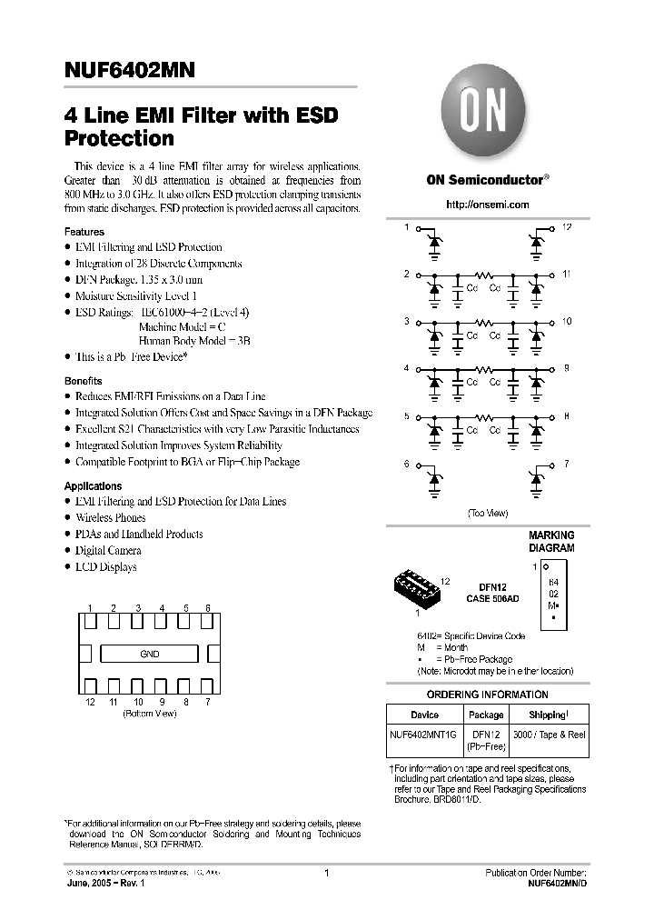 NUF6402MN_1108682.PDF Datasheet