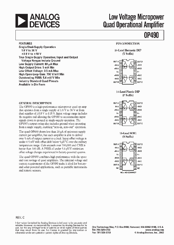 OP490G_878704.PDF Datasheet