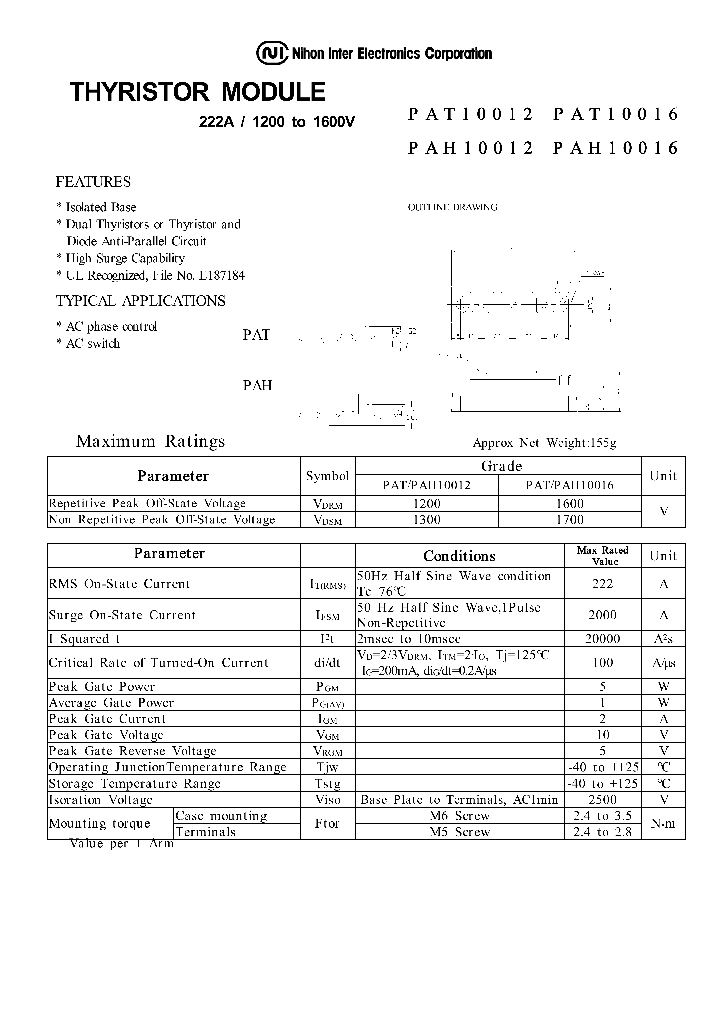 PAT10012_1032196.PDF Datasheet