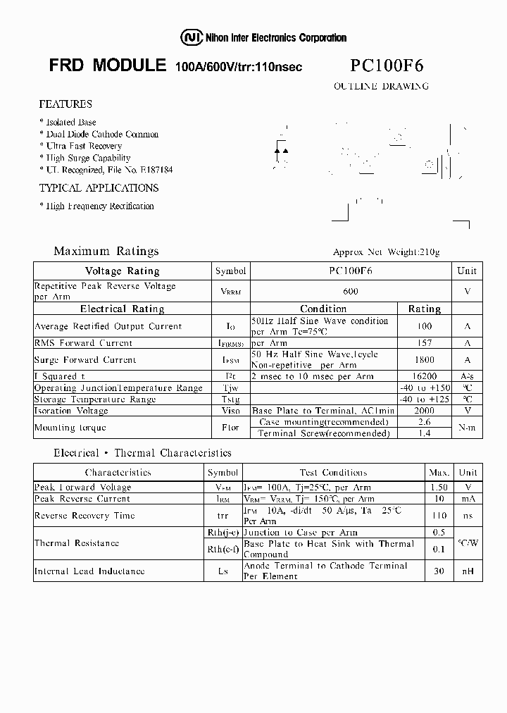 PC100F6_1052621.PDF Datasheet