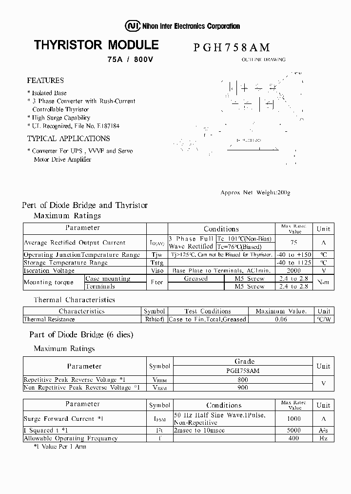 PGH758AM_1295307.PDF Datasheet