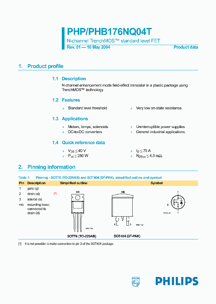 PHP176NQ04T_1295537.PDF Datasheet