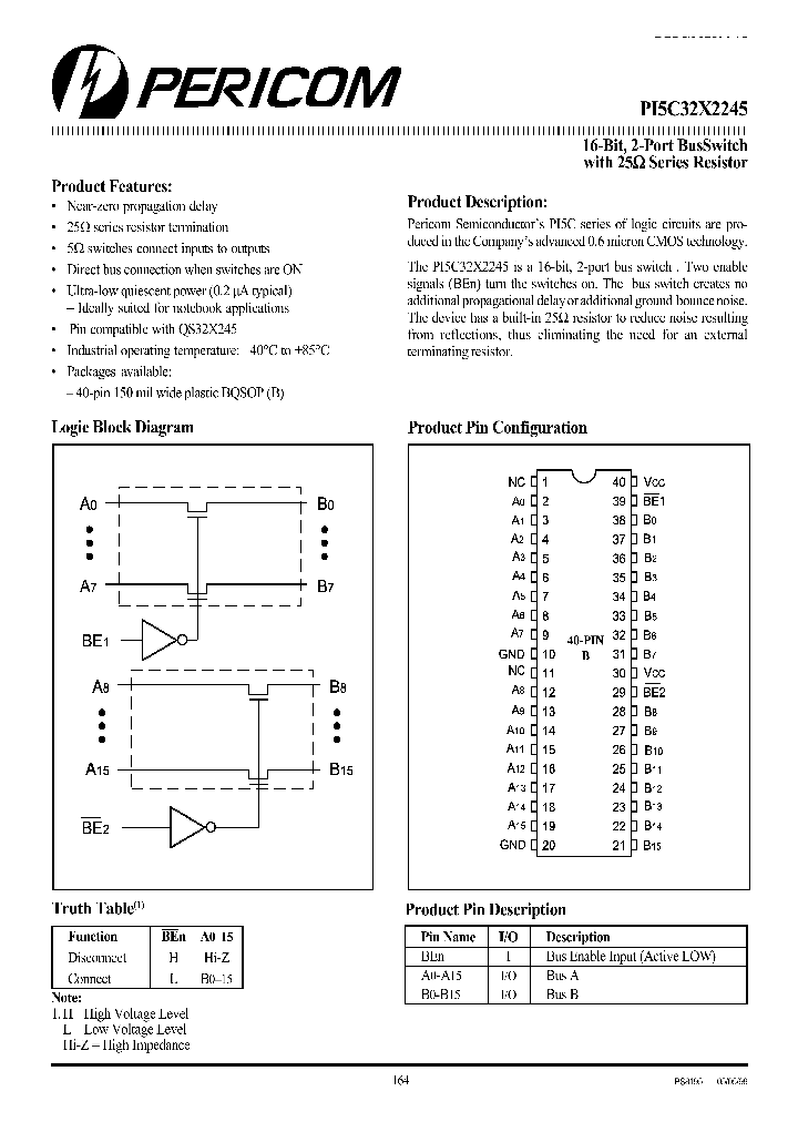 PI5C32X2245_1295864.PDF Datasheet