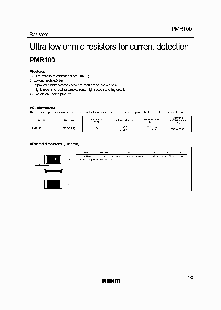 PMR100HZPJV1L00_1297022.PDF Datasheet