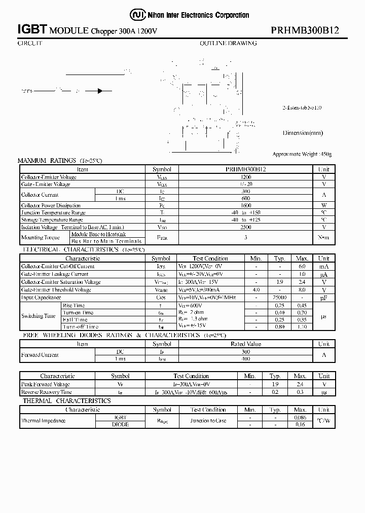 PRHMB300B12_1297454.PDF Datasheet