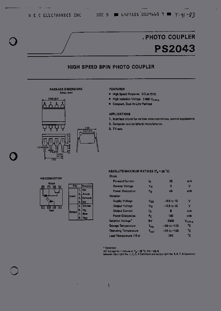 PS2043_1297529.PDF Datasheet