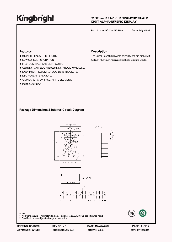 PSA08-12SRWA_1297753.PDF Datasheet