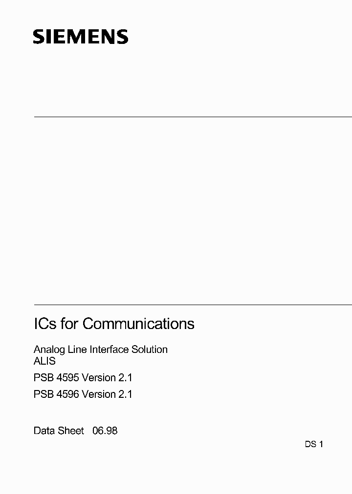 PSB4595_1081899.PDF Datasheet